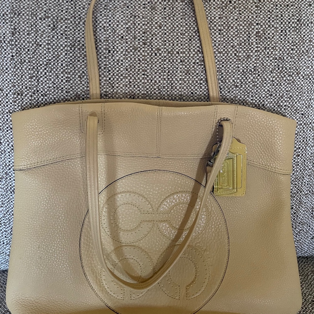 Coach Julia Op Art Tote